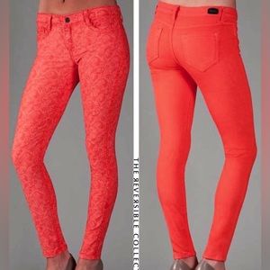 Bleulab | Women's Reversible 8-Pocket Skinny Jeans in Tutti Frutti | Size 4/27